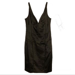 2for$63 Marciano black mid dress NWT Silk women small
